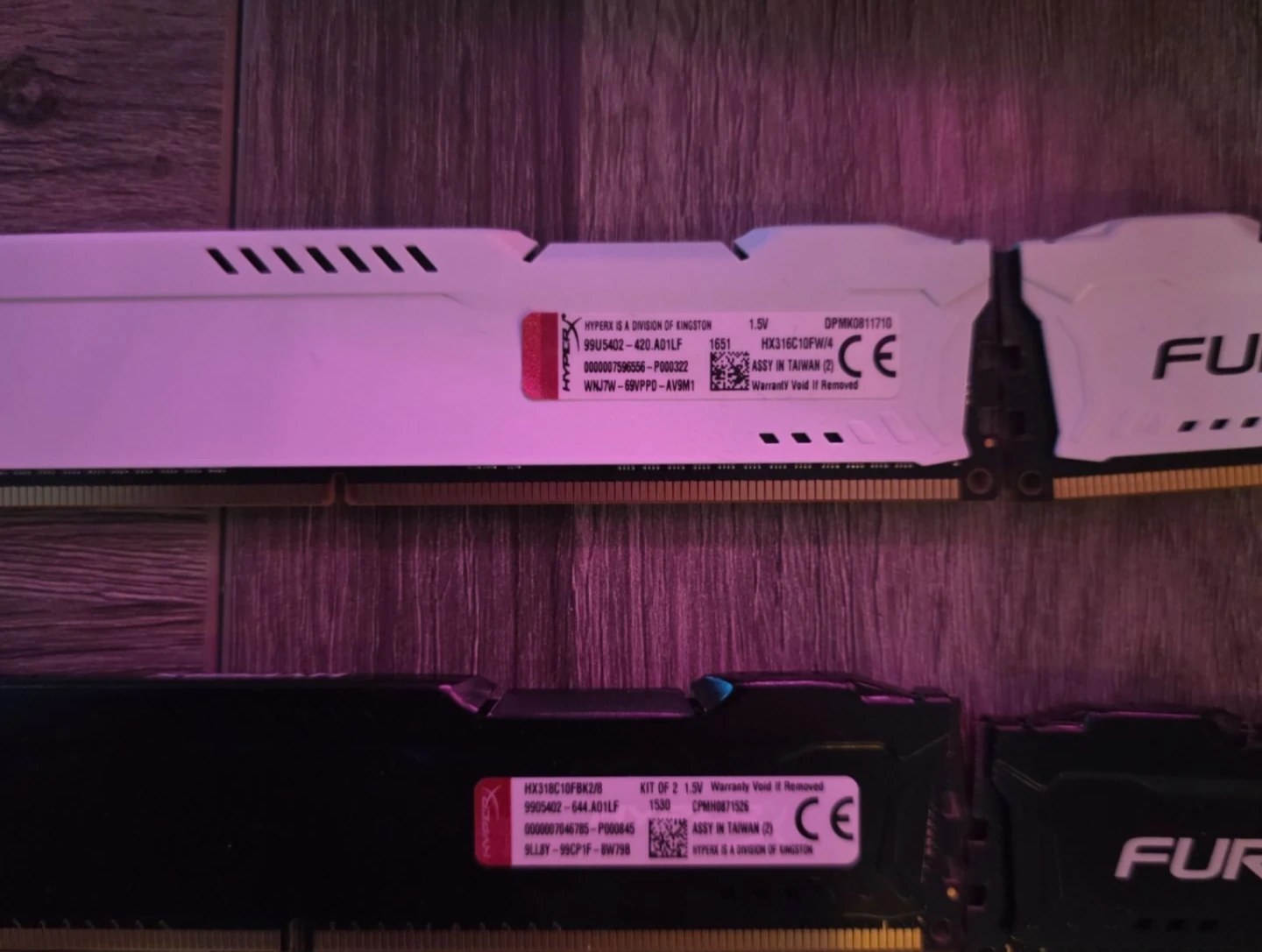 16GB (4x4GB) HyperX DDR3 RAM - photo 2