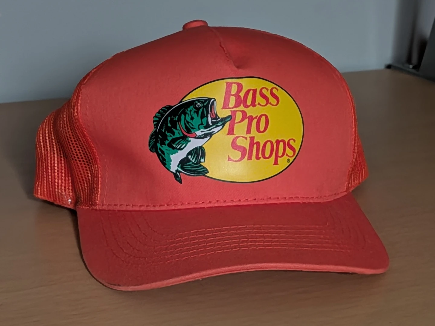 Red Bass Pro Shops Snapback Trucker Hat - Asking $19