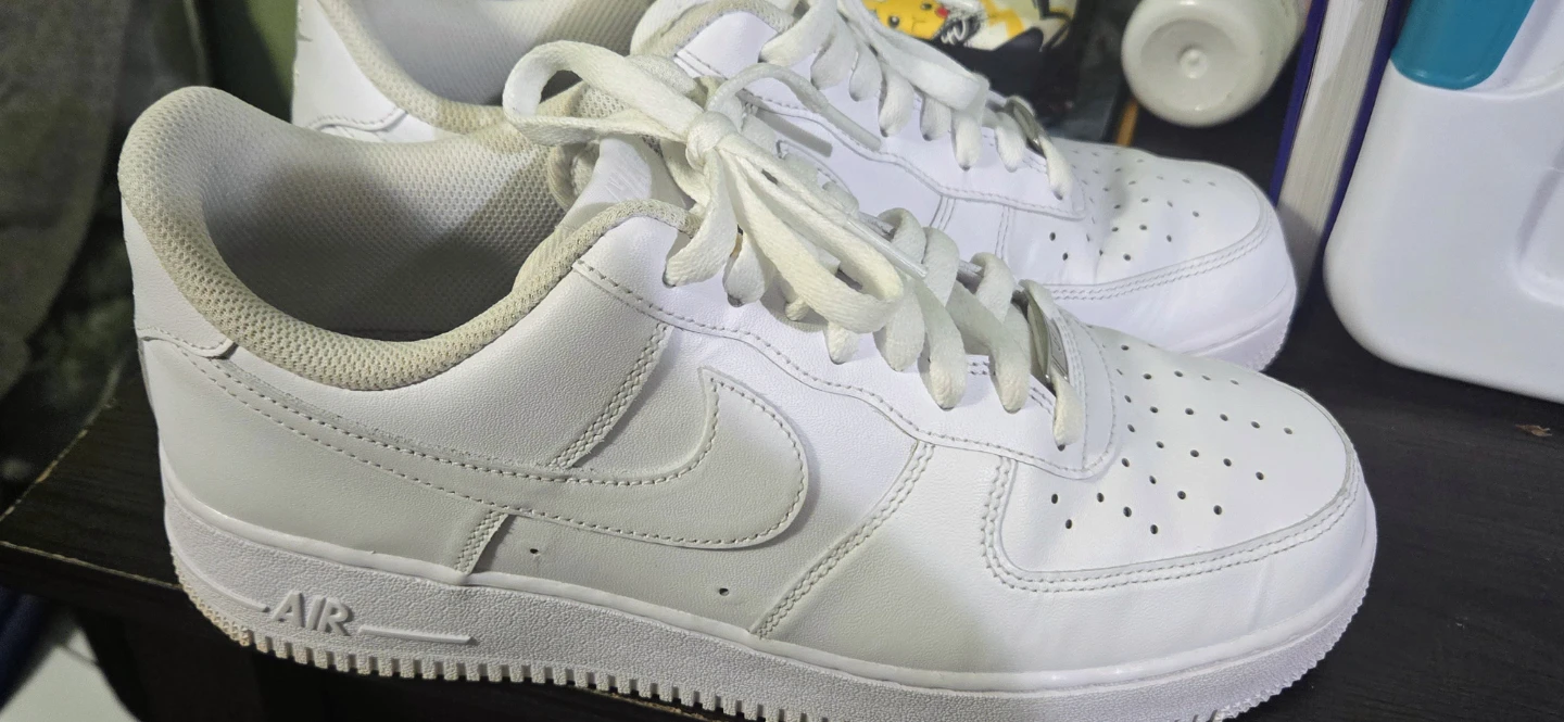 Nike Air Force 1 Low White Sneakers - photo 3