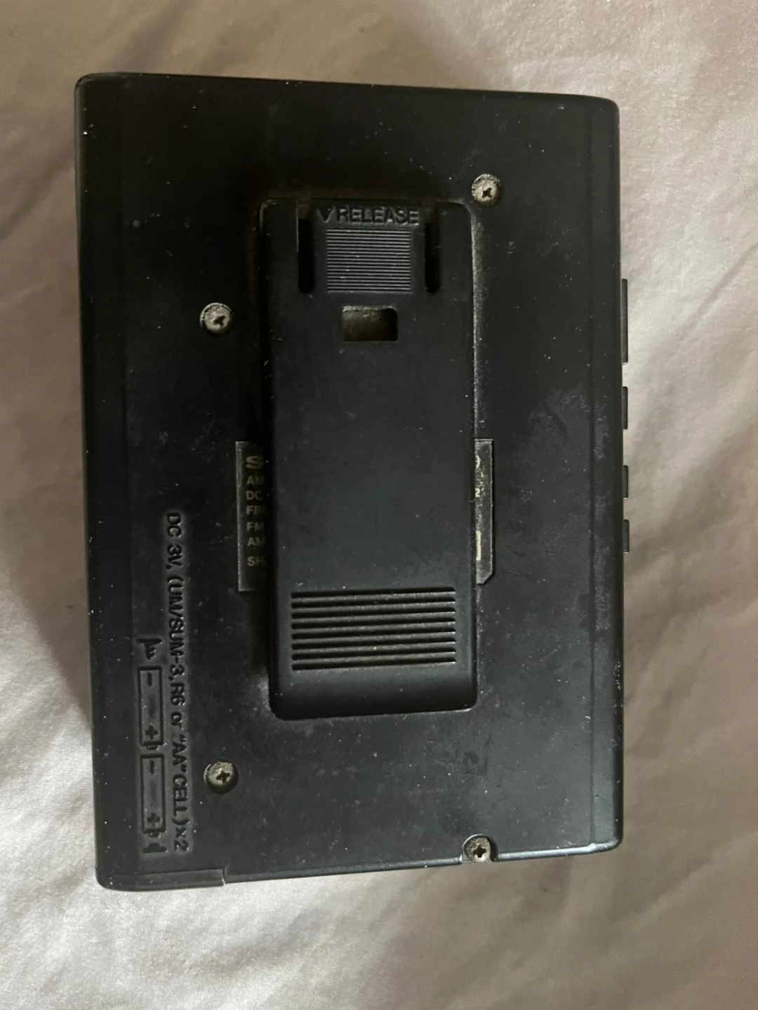 Sharp AM/FM Stereo Cassette Player with Dolby NR - photo 2