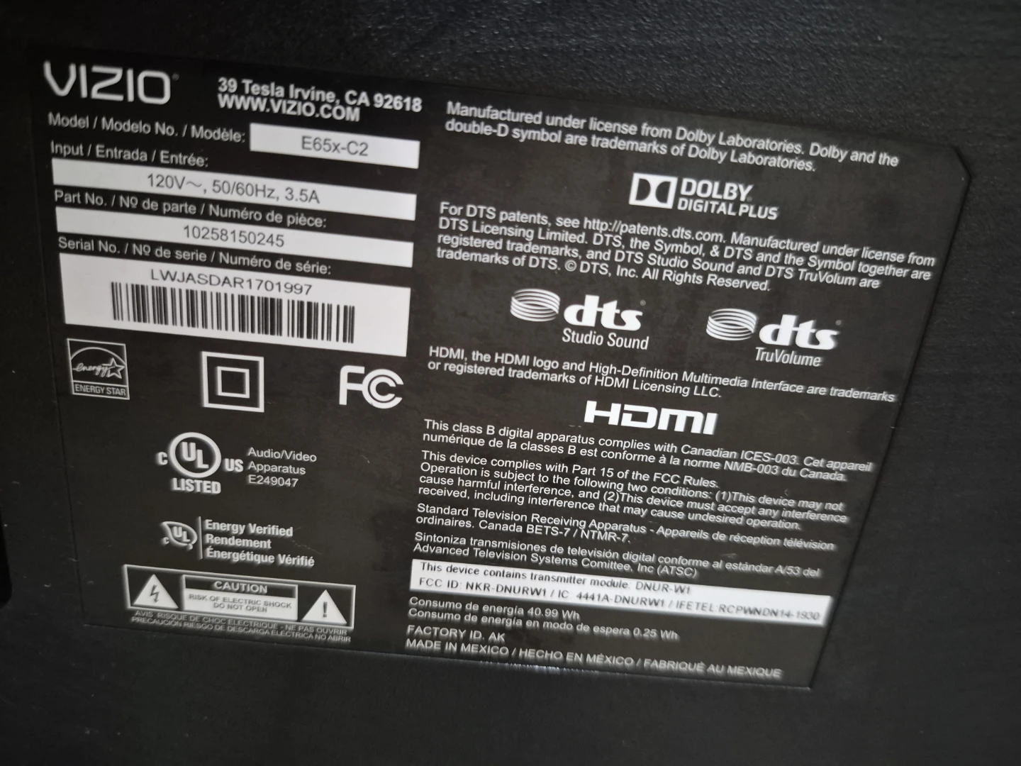 Vizio 65" Smart TV - photo 2