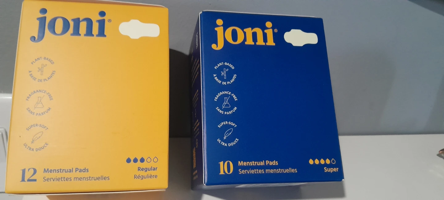 Joni Menstrual Pads - Regular & Super