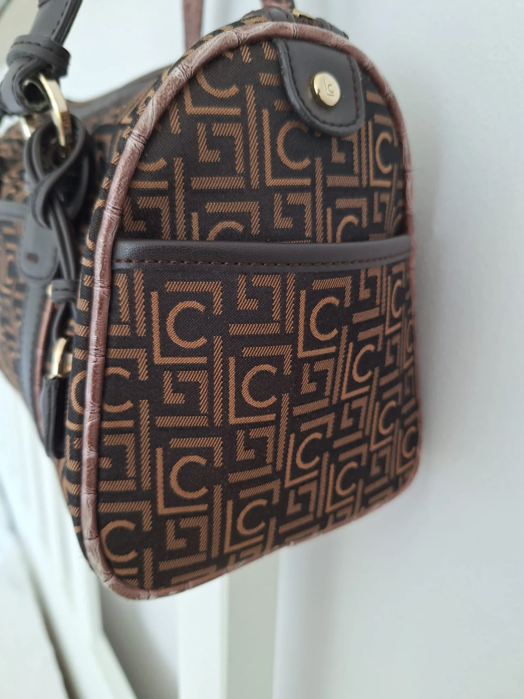 Liz Claiborne Brown Satchel Bag - photo 3