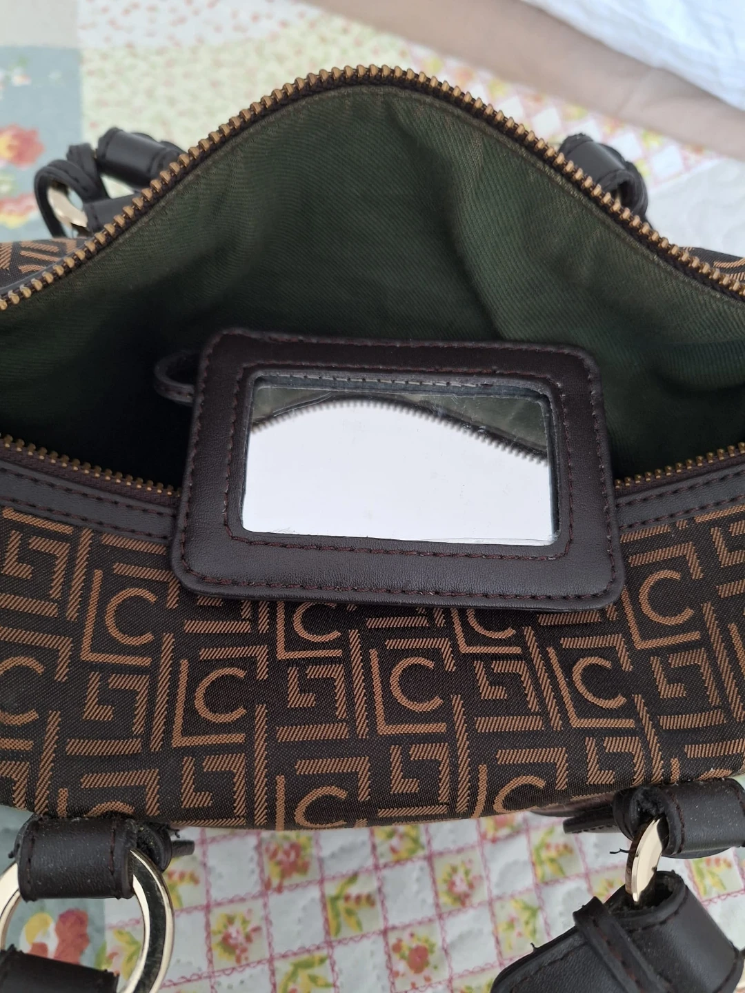 Liz Claiborne Brown Satchel Bag - photo 5