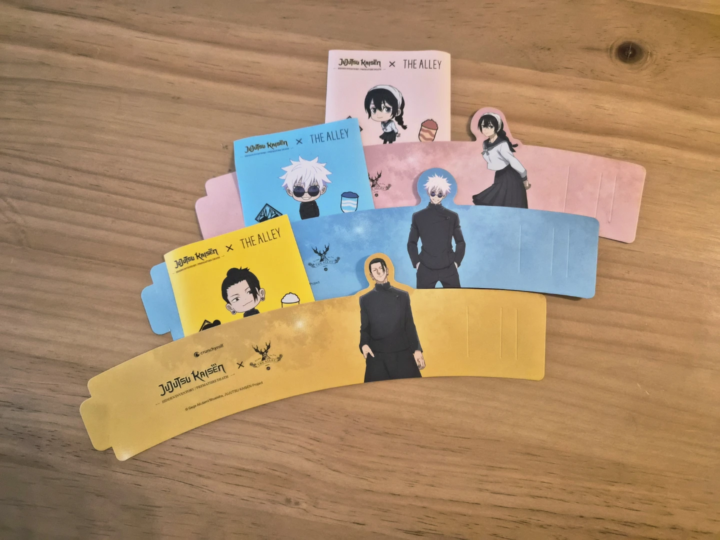 the alley x jjk cupsleeves