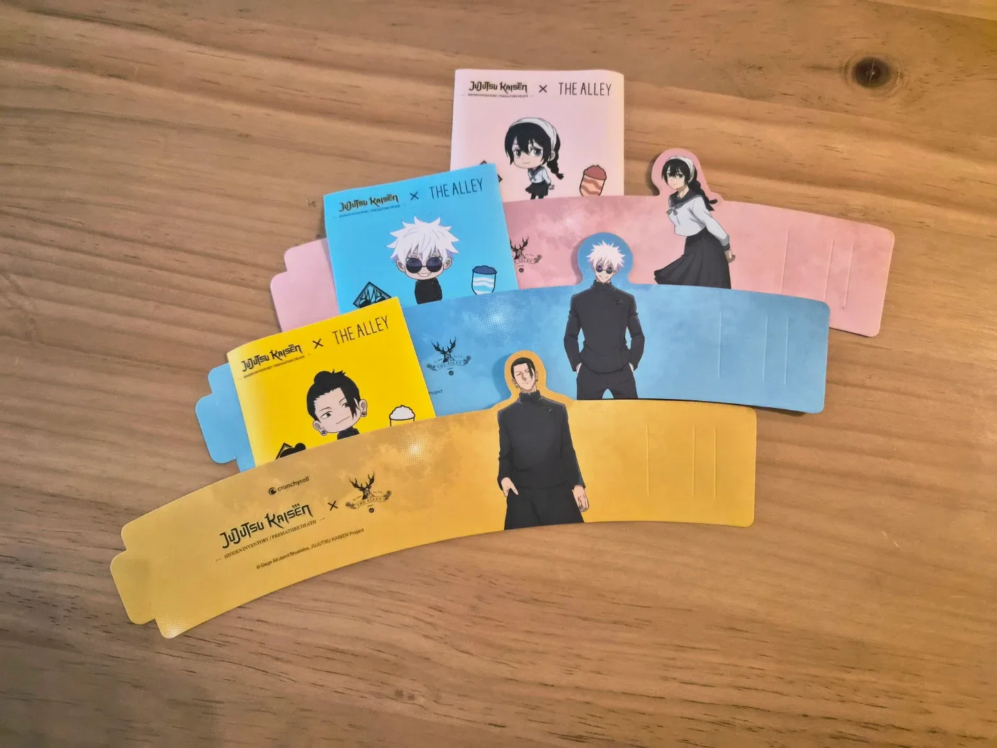 the alley x jjk cupsleeves