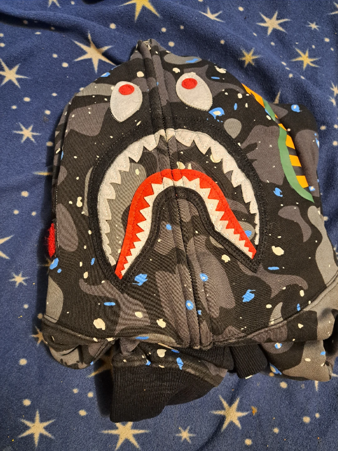 Space Camo Bape Hoodie - photo 2
