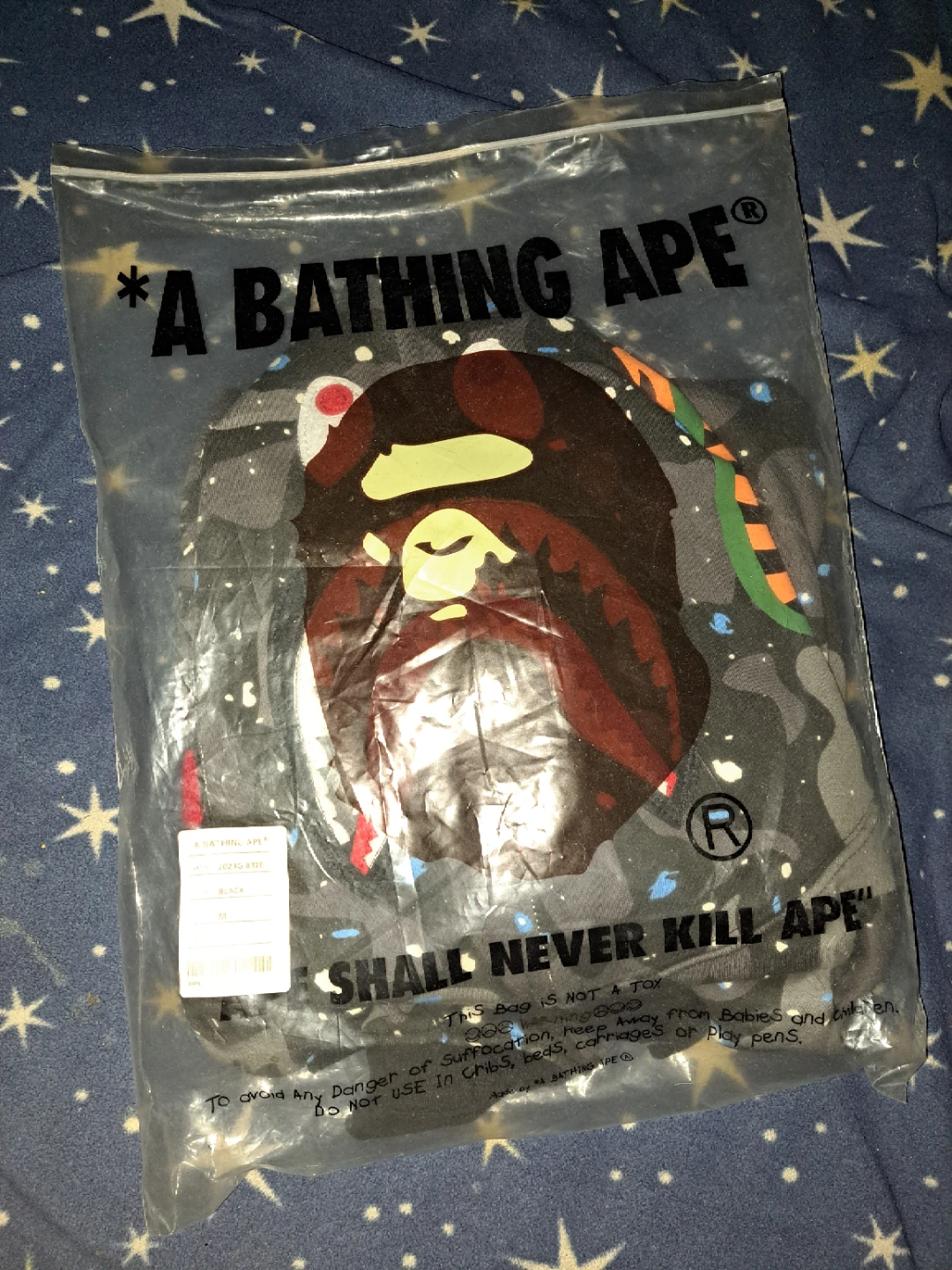 Space Camo Bape Hoodie - photo 3