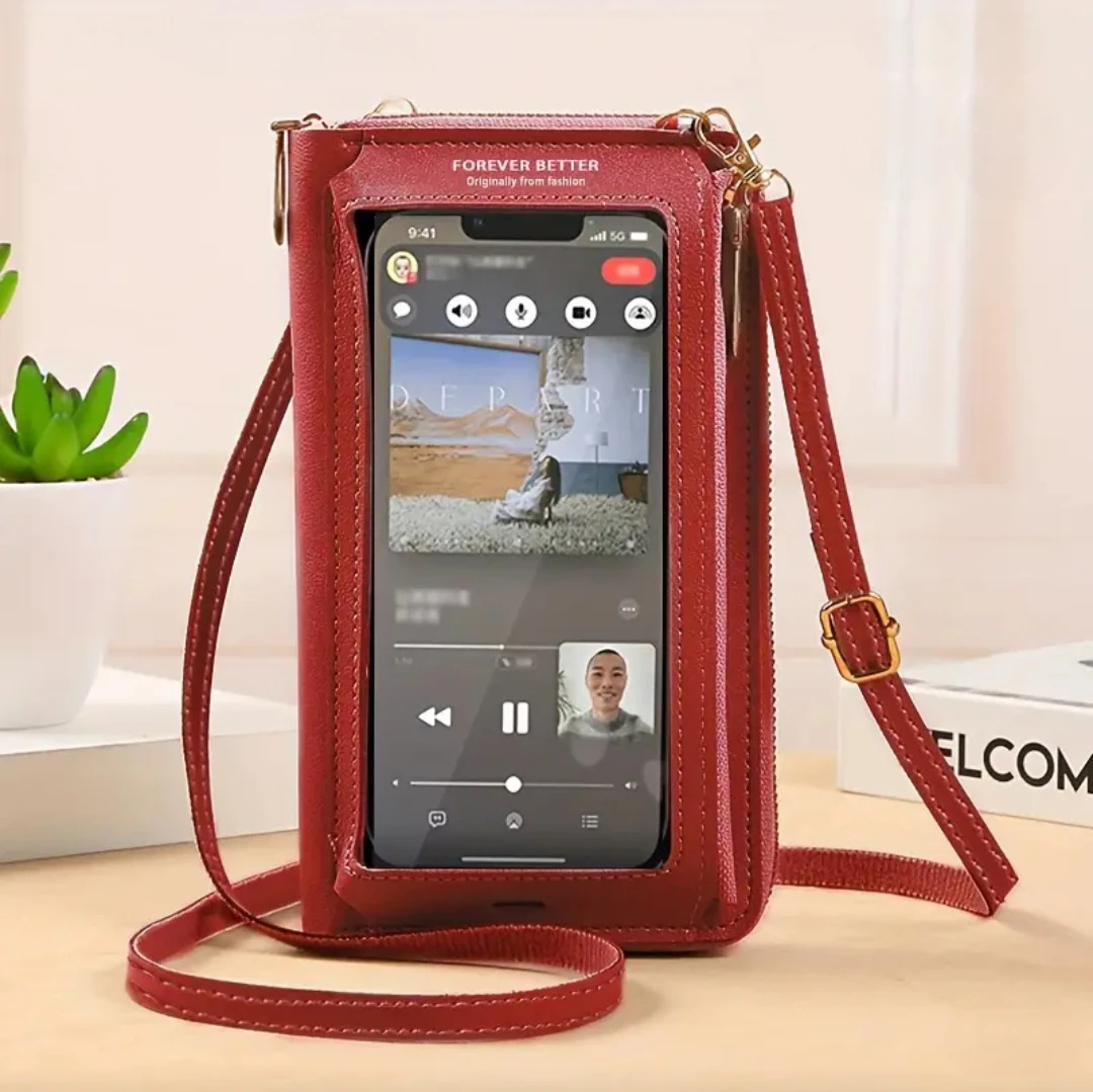 Red Phone Crossbody Bag *Brand New*