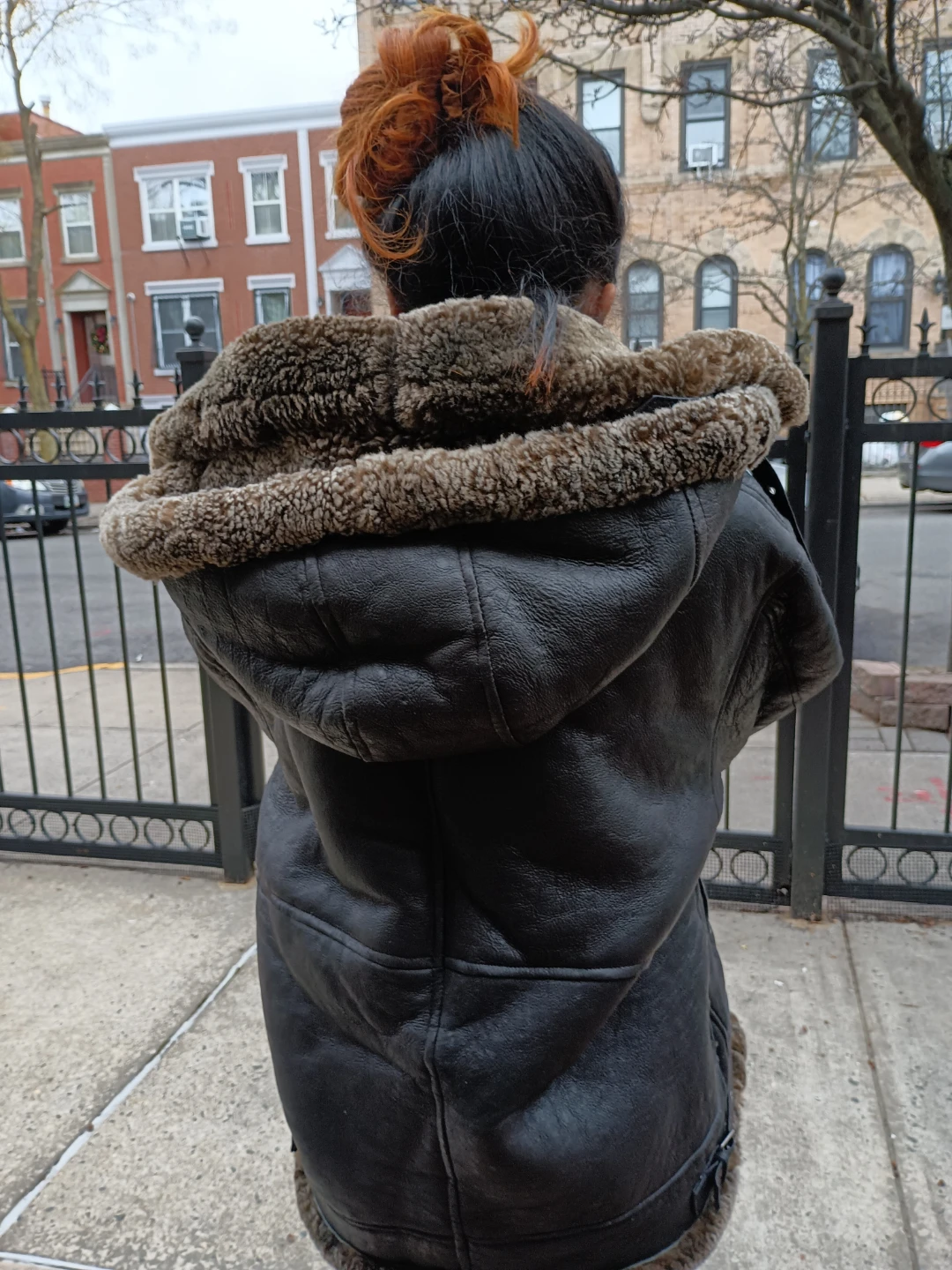 Genuine Shearling Leather Jacket - photo 3