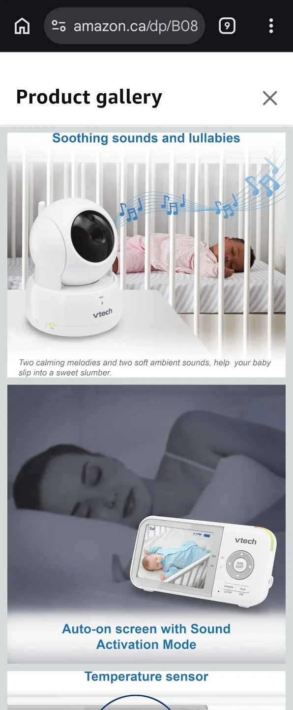 VTech VM333 Baby Monitor - photo 5