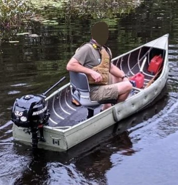 12ft Sportspal Aluminum Square Stern + Merc 3.5hp & Accessories! - photo 2