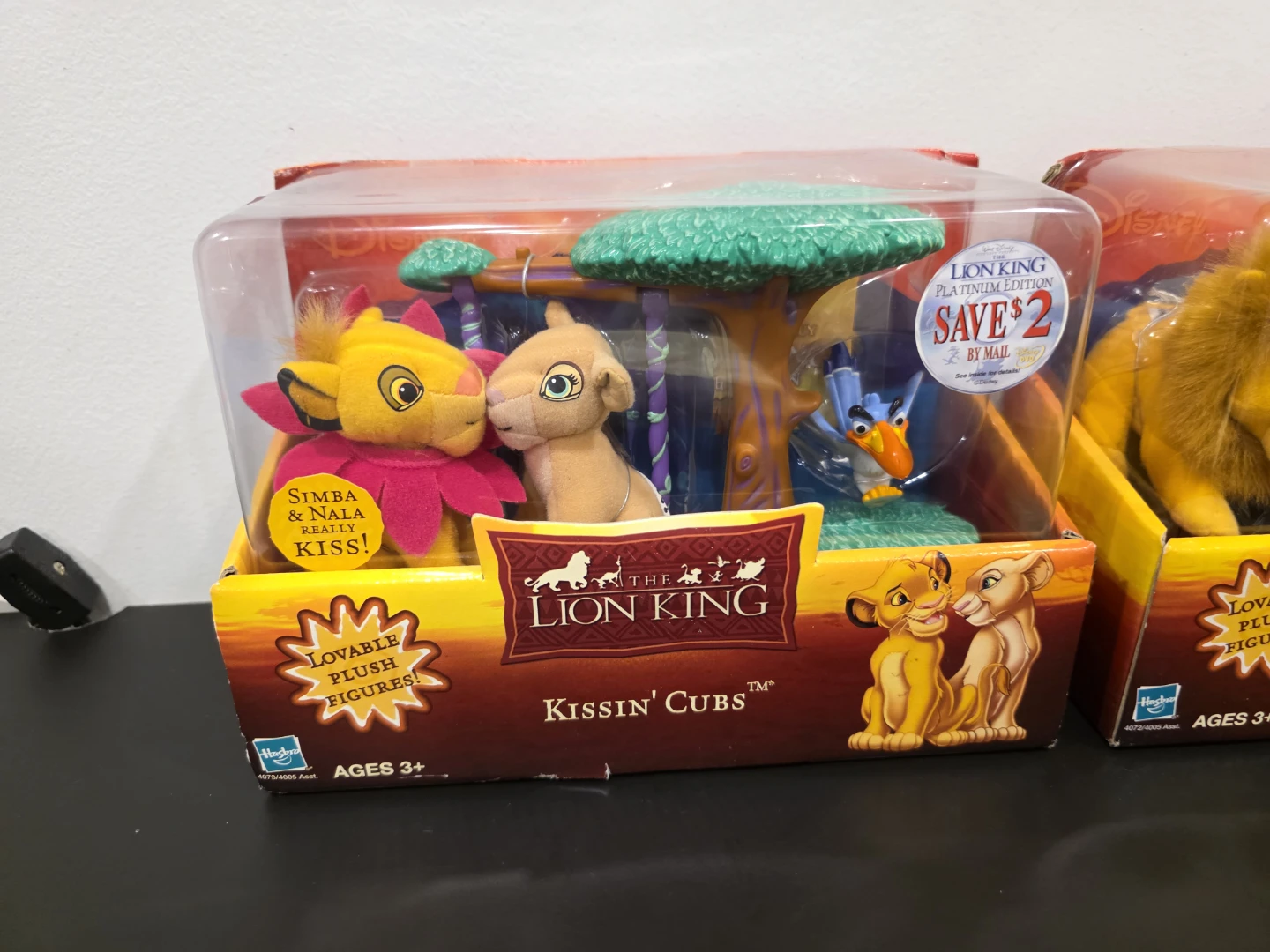 Disney's The Lion King Baby Simba & Family kissin cubs Rare 2002 - photo 2