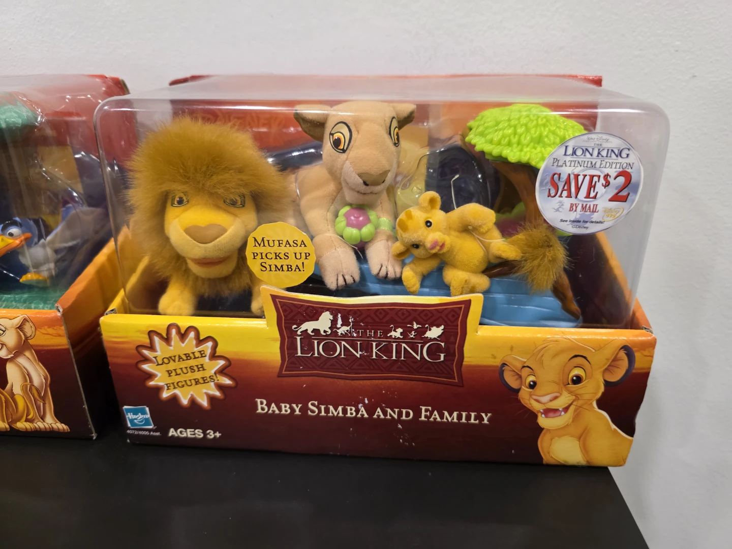 Disney's The Lion King Baby Simba & Family kissin cubs Rare 2002 - photo 3