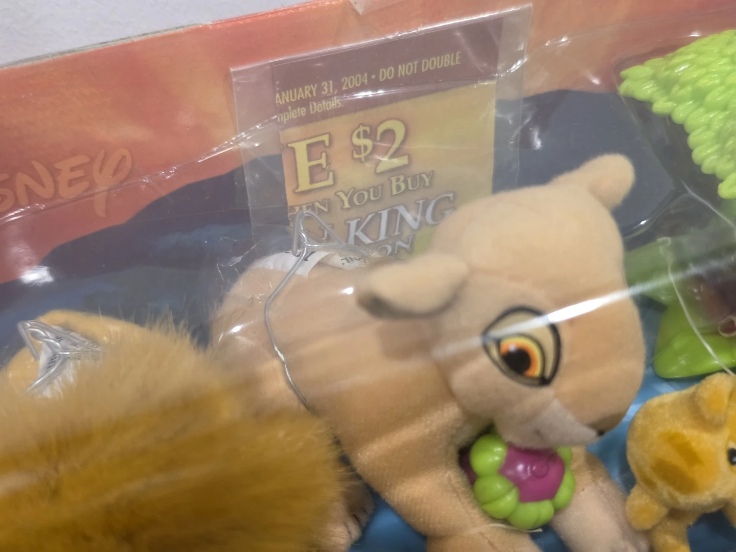 Disney's The Lion King Baby Simba & Family kissin cubs Rare 2002 - photo 4