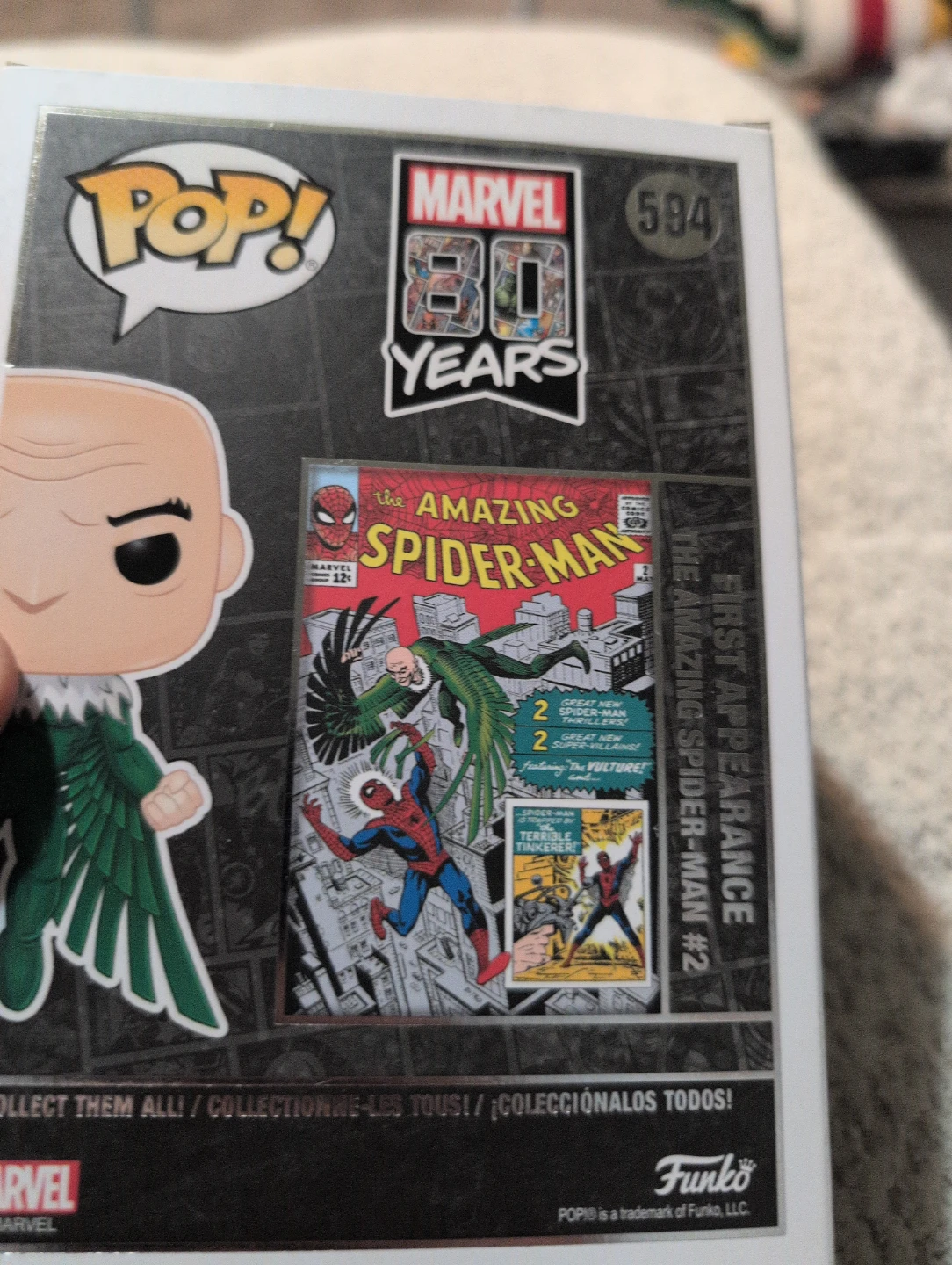 Funko Pop! Marvel Vulture 594 - photo 2