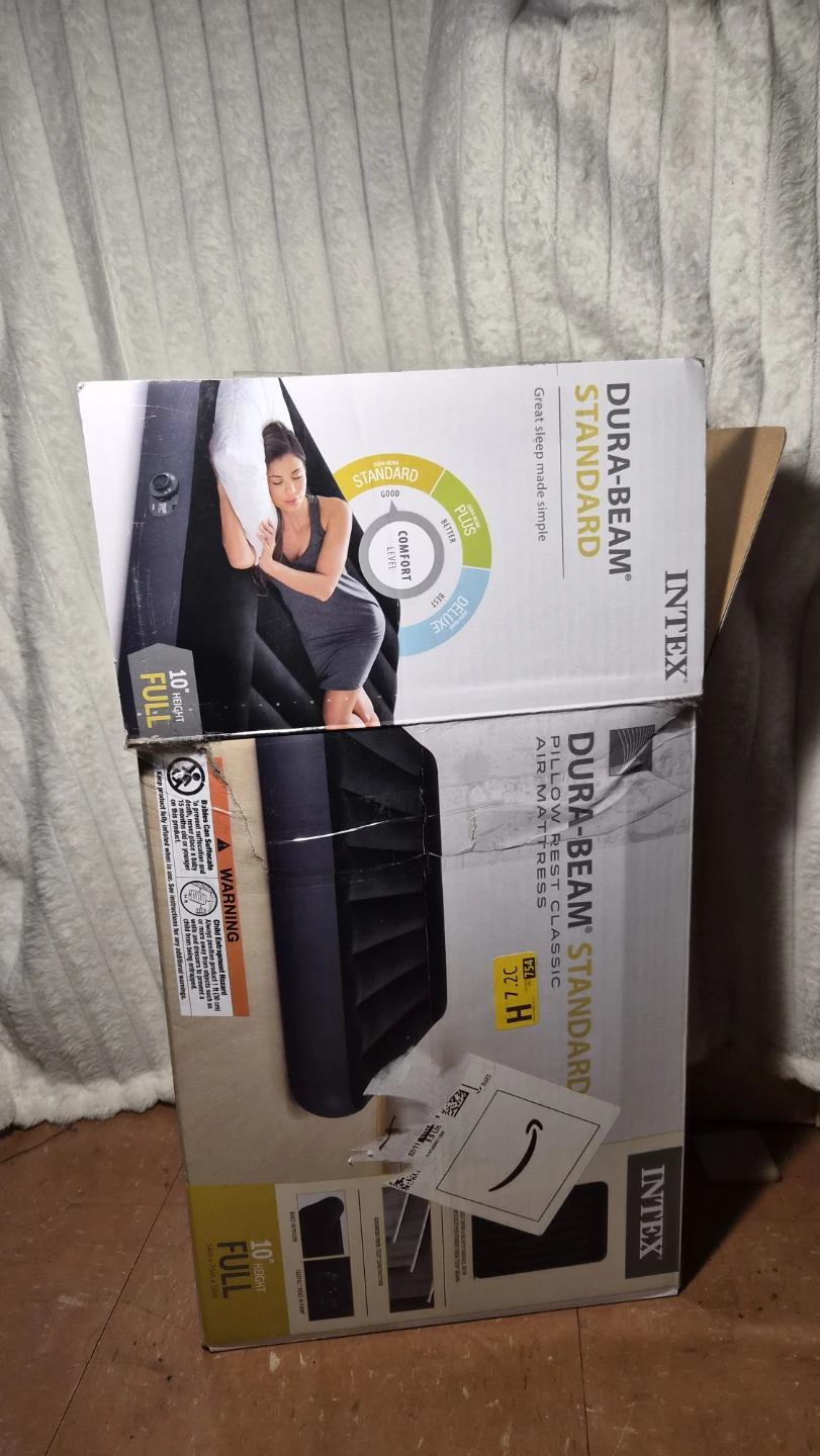 INTEX Dura-Beam Standard Pillow Rest Air Mattress - Full Size - photo 3