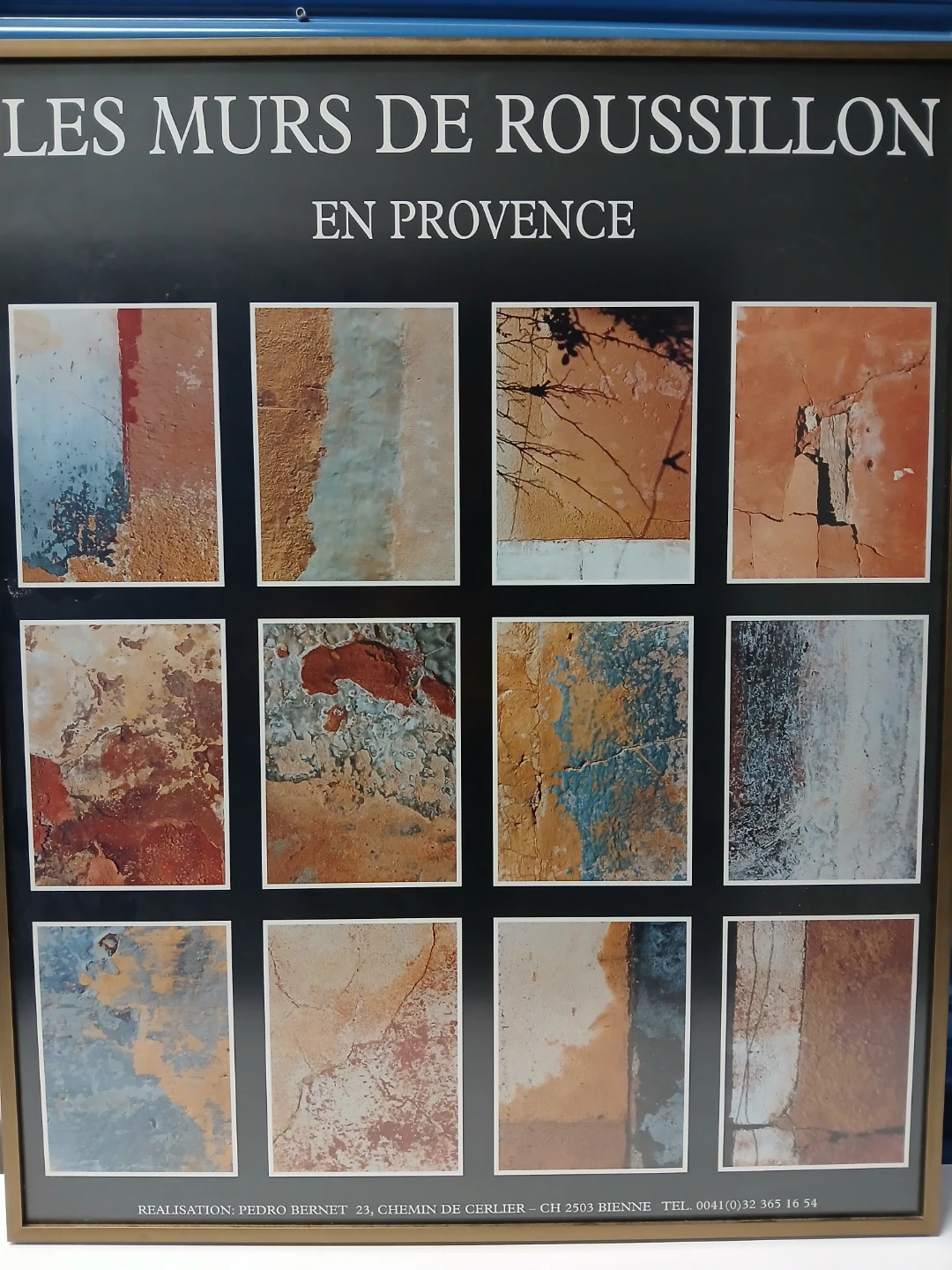 Les Murs de Roussillon En Provence Framed Art Print - photo 3