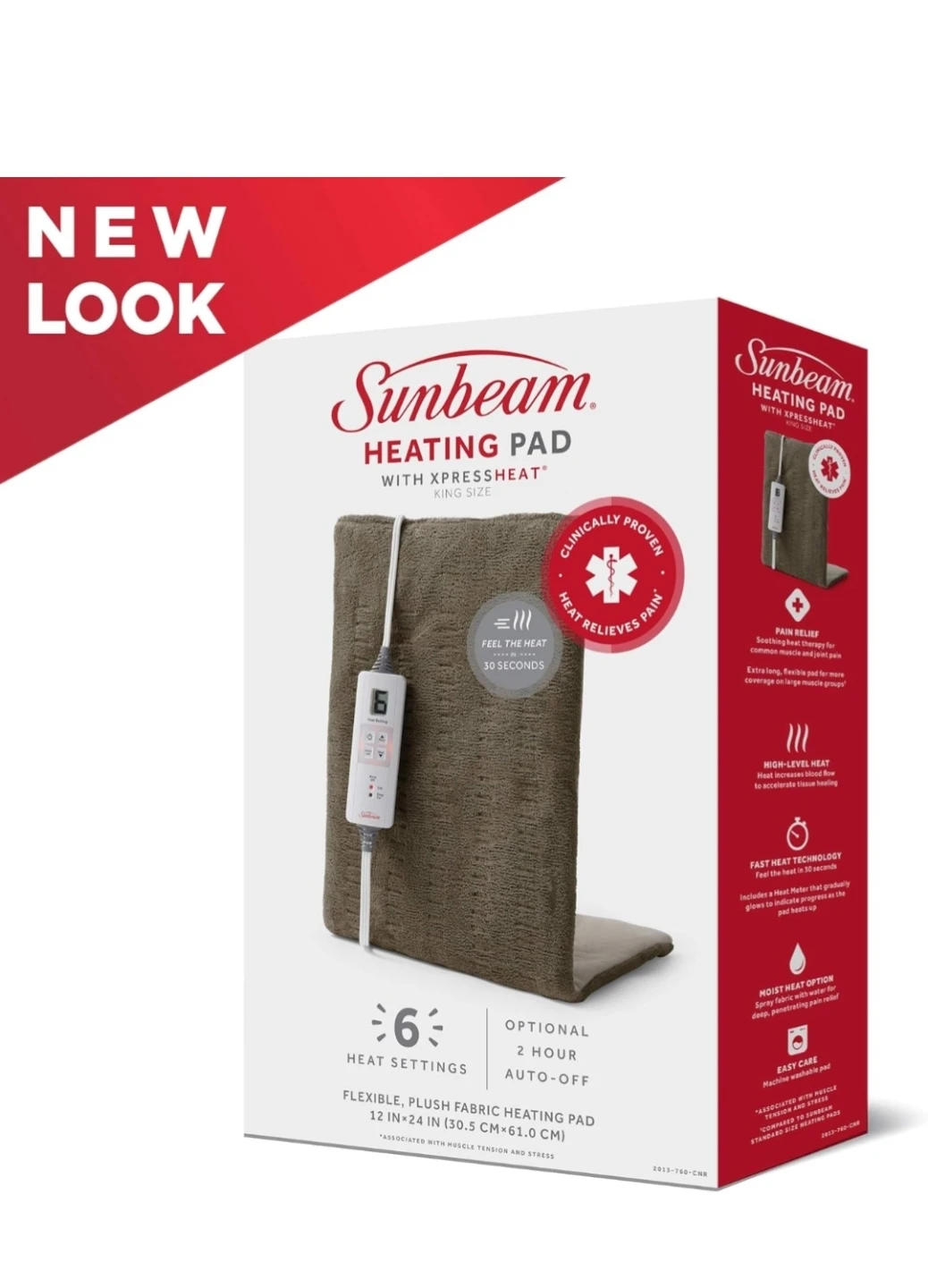 Sunbeam King Size Heating Pad with XpressHeat