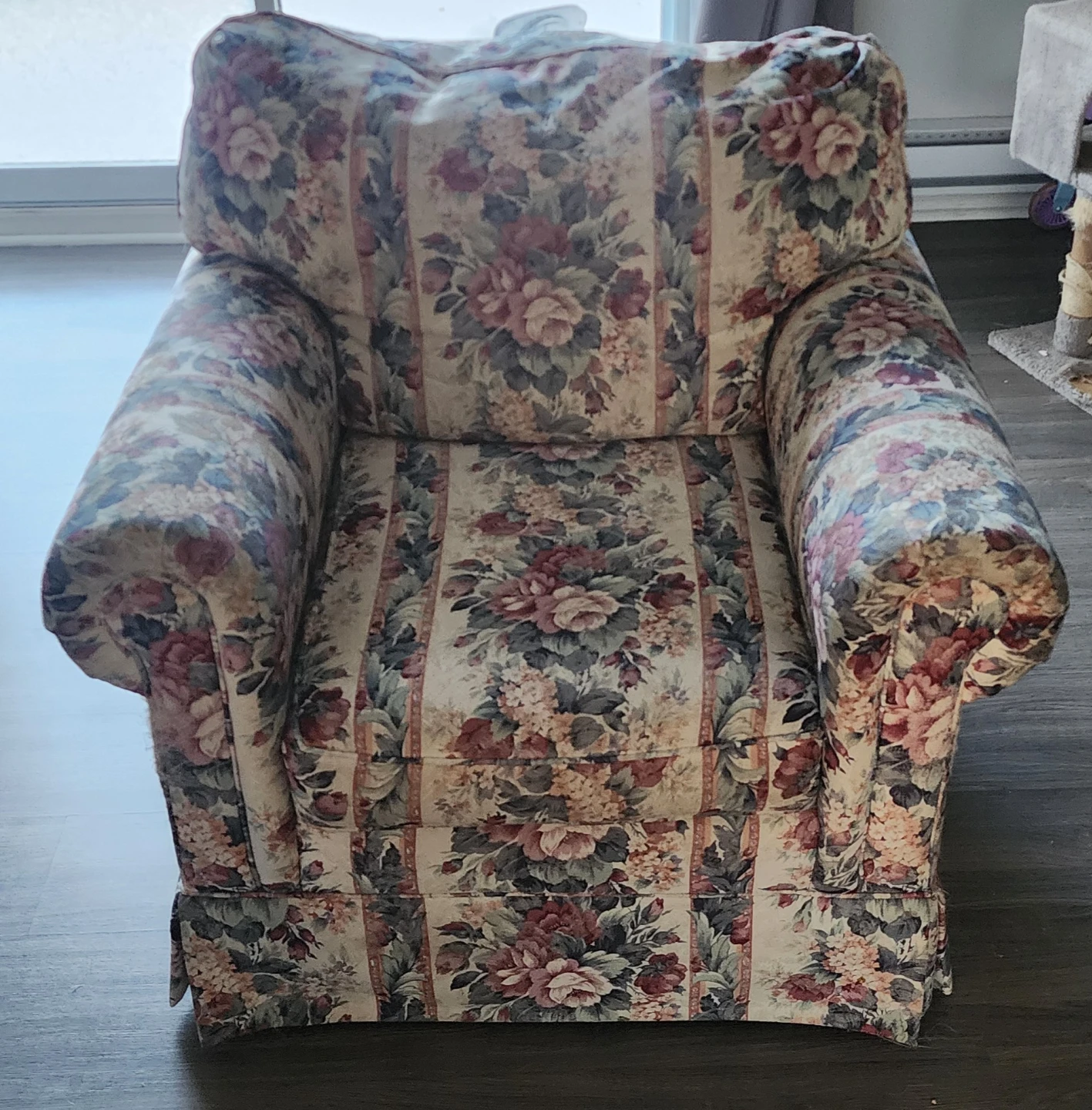 Floral Armchair