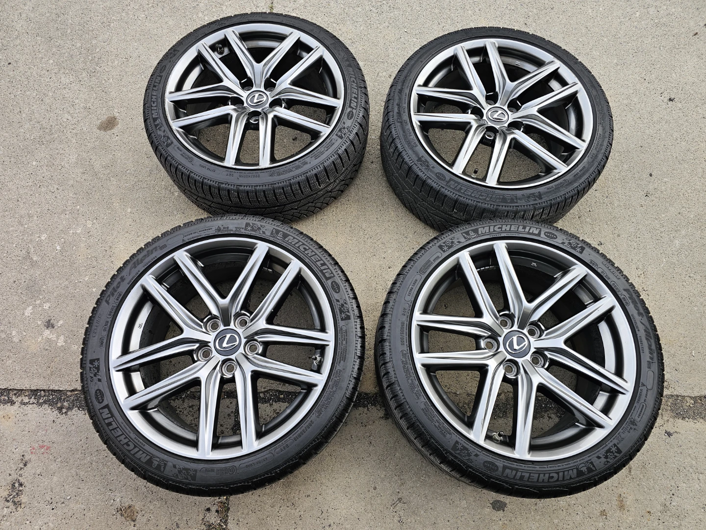 LEXUS IS, ES O.E.M RIMS AND WINTER TIRES