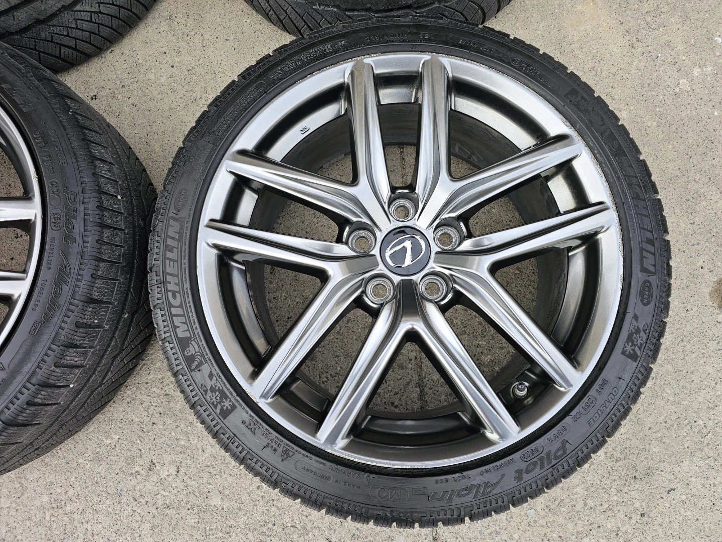 LEXUS IS, ES O.E.M RIMS AND WINTER TIRES - photo 3