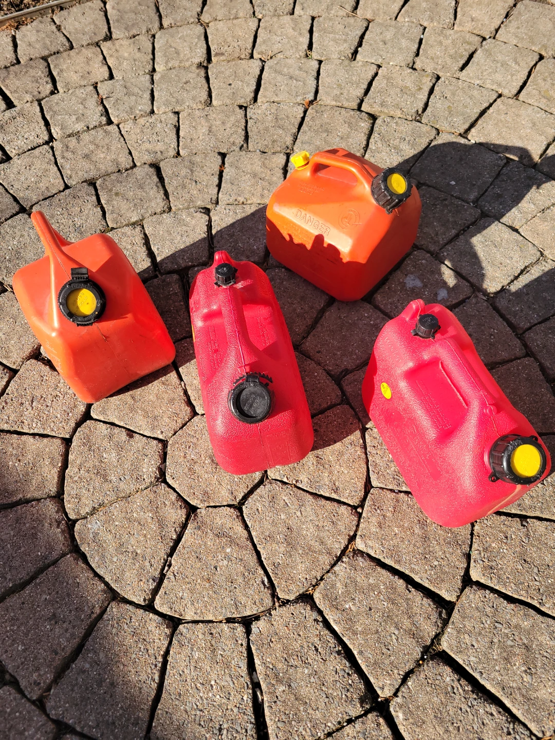 Plastic Gas Cans-$5 each