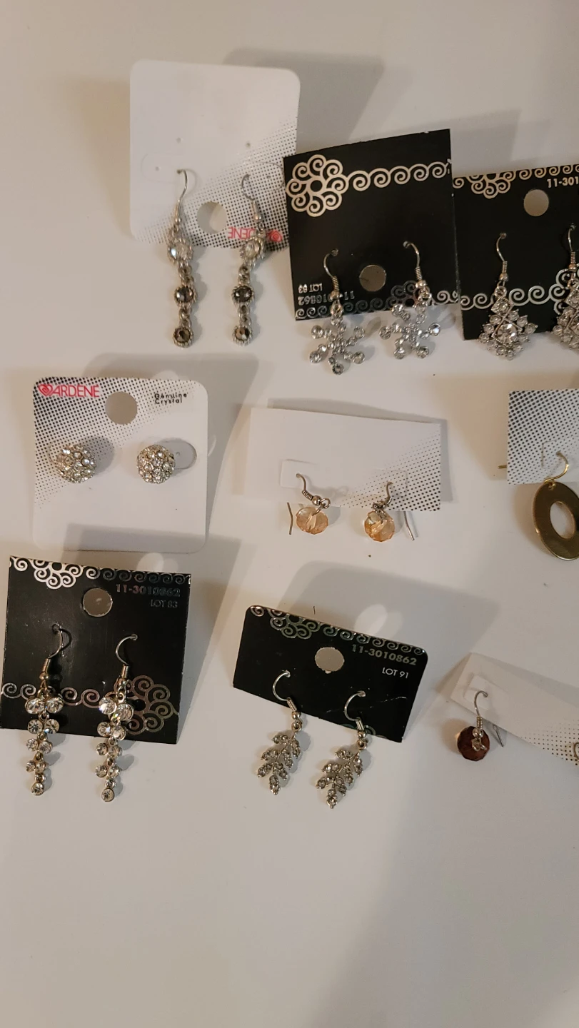 Assorted Women's Earrings - Multiple Brands(A)