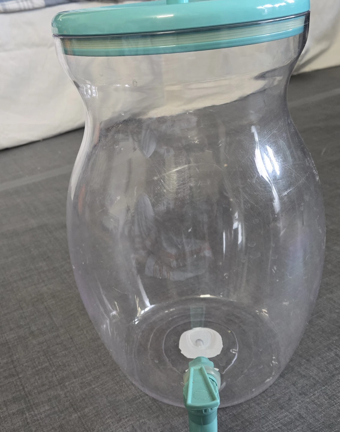 Water pitcher and bread box
