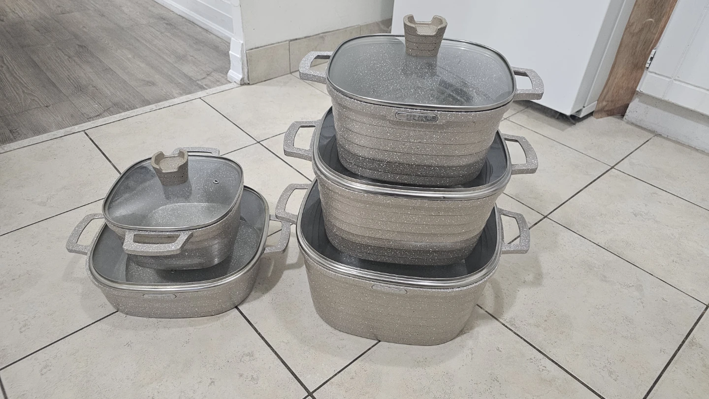Classic Plus 5-Piece Cookware Set with Glass Lids - photo 2