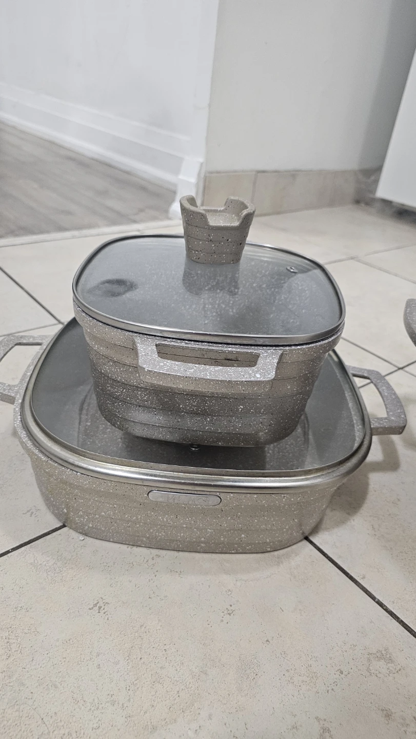 Classic Plus 5-Piece Cookware Set with Glass Lids - photo 3