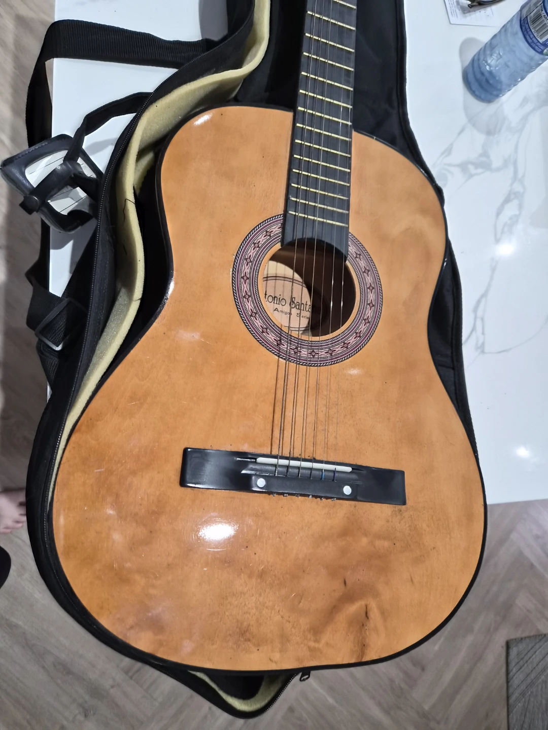 Antonio Santana Acoustic Guitar with Case