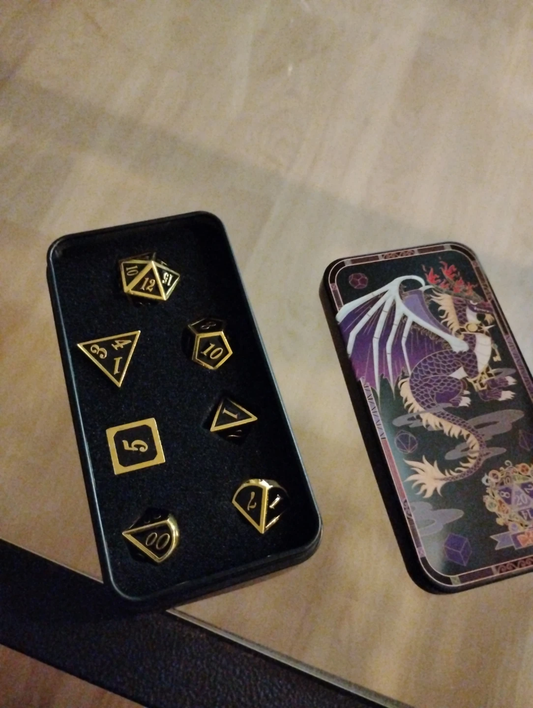 Dragon Design Polyhedral Dice Set Dungeons and Dragons - photo 2