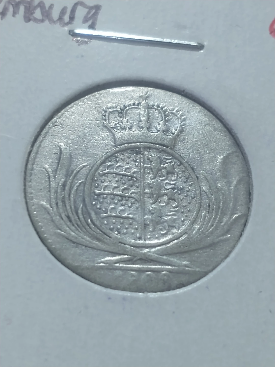 1808 Wurttemberg German state .333 silver coin. KM #495 - photo 2