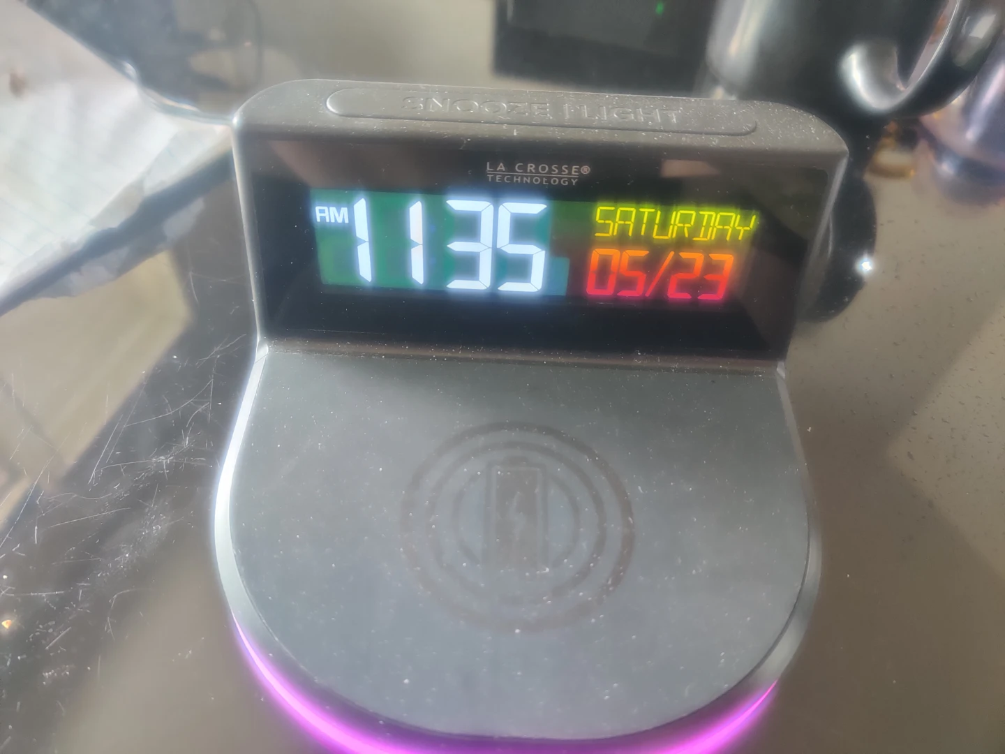 La Crosse Technology Snooze & Light Alarm Clock