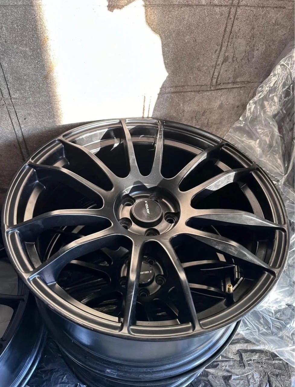18” AVID Matte Black Rims – Set of 4 - photo 4