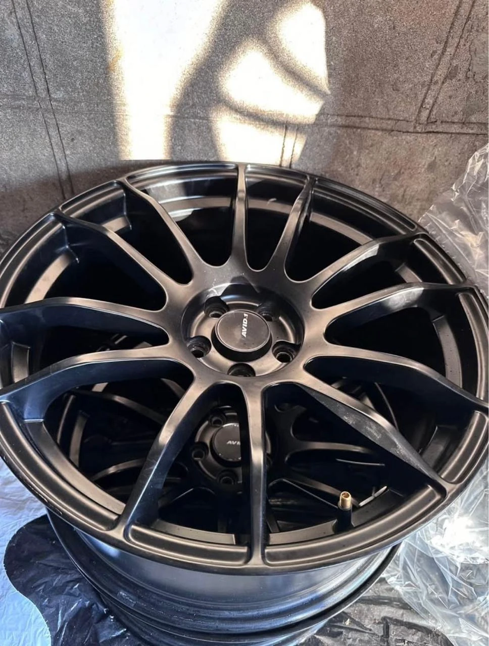 18” AVID Matte Black Rims – Set of 4 - photo 5