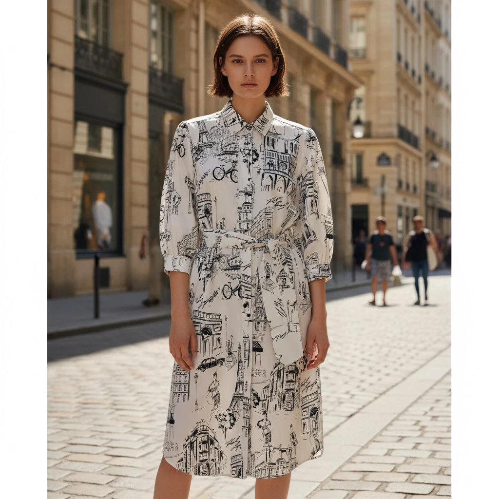 Karl Lagerfeld Paris Shirt Dress