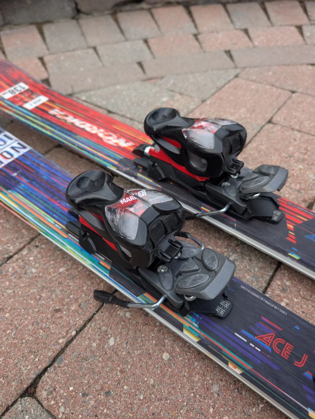 Nordica Ace J Skis with Marker Bindings - 138cm