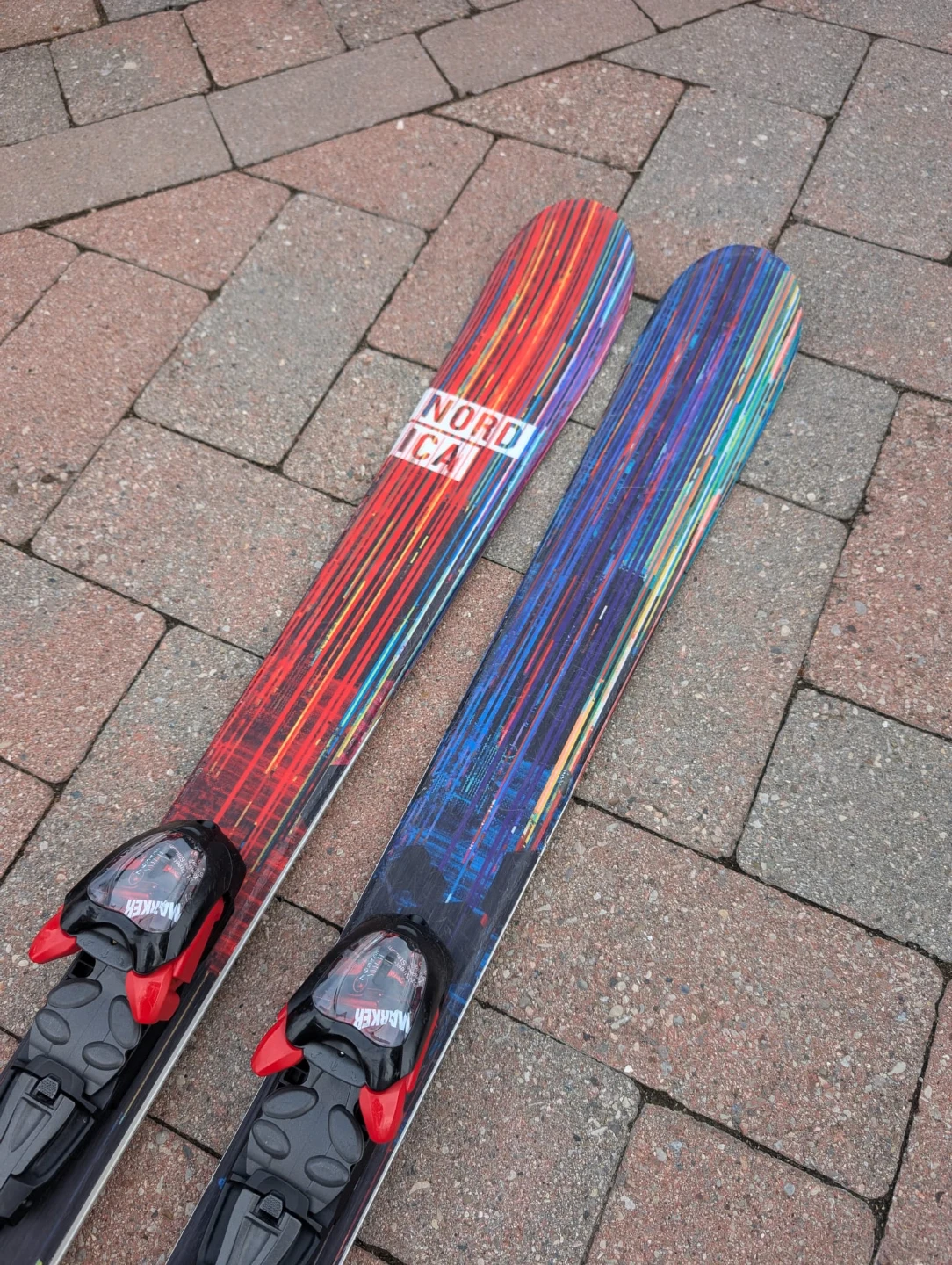 Nordica Ace J Skis with Marker Bindings - 138cm - photo 3