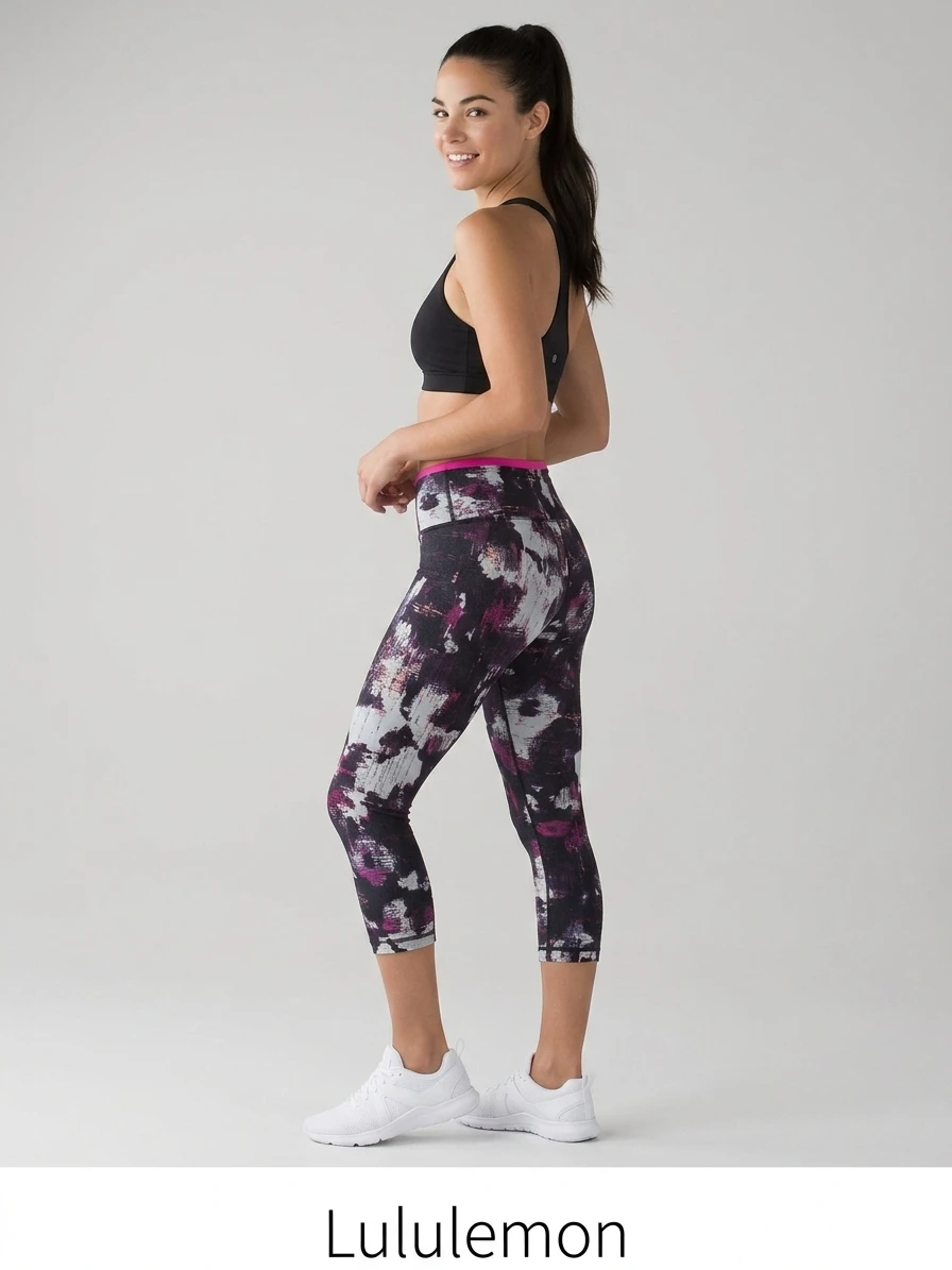 Lululemon Women's Printed Capri Leggings