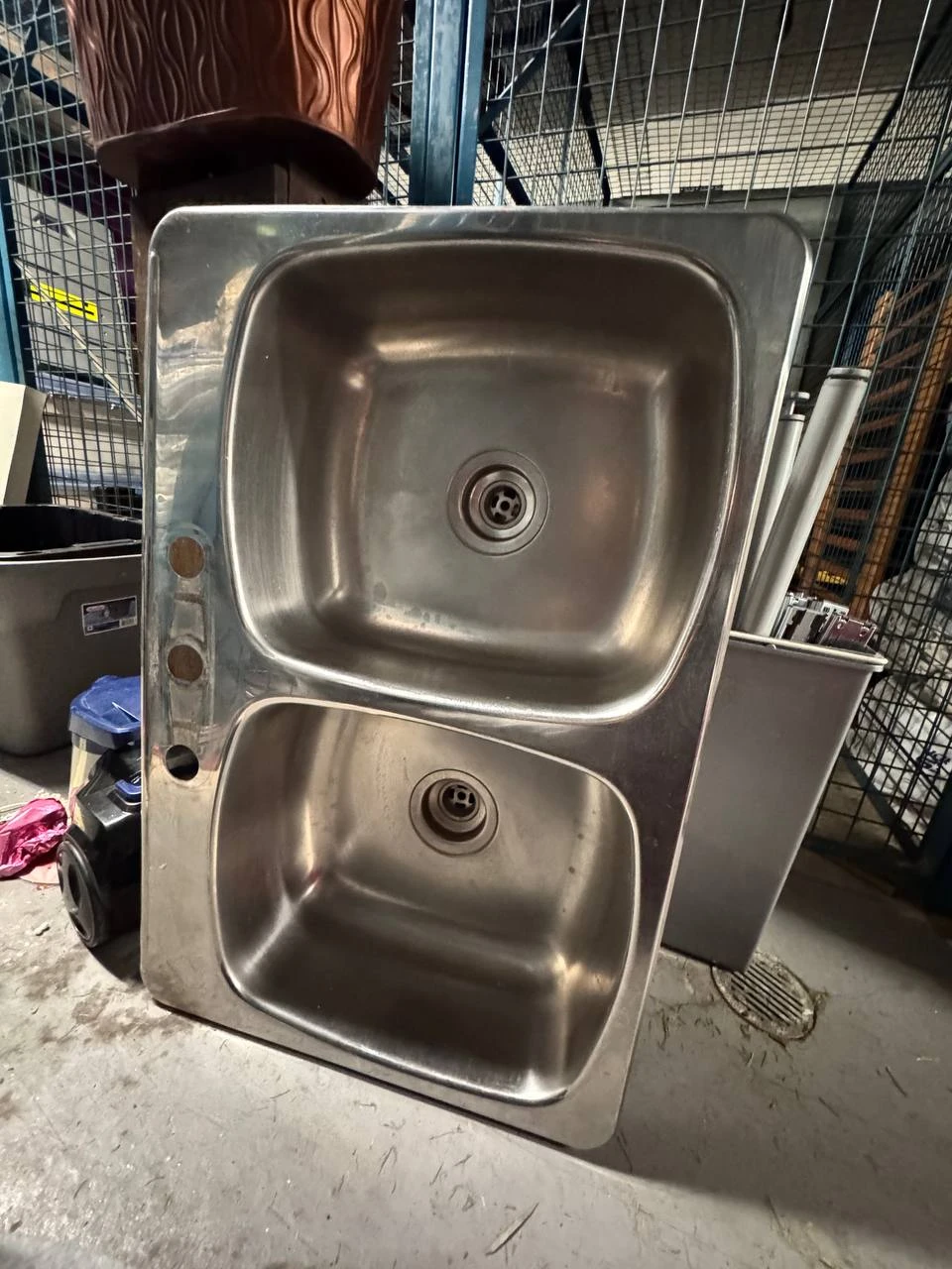 Stainless Steel Double Bowl Kitchen Sink