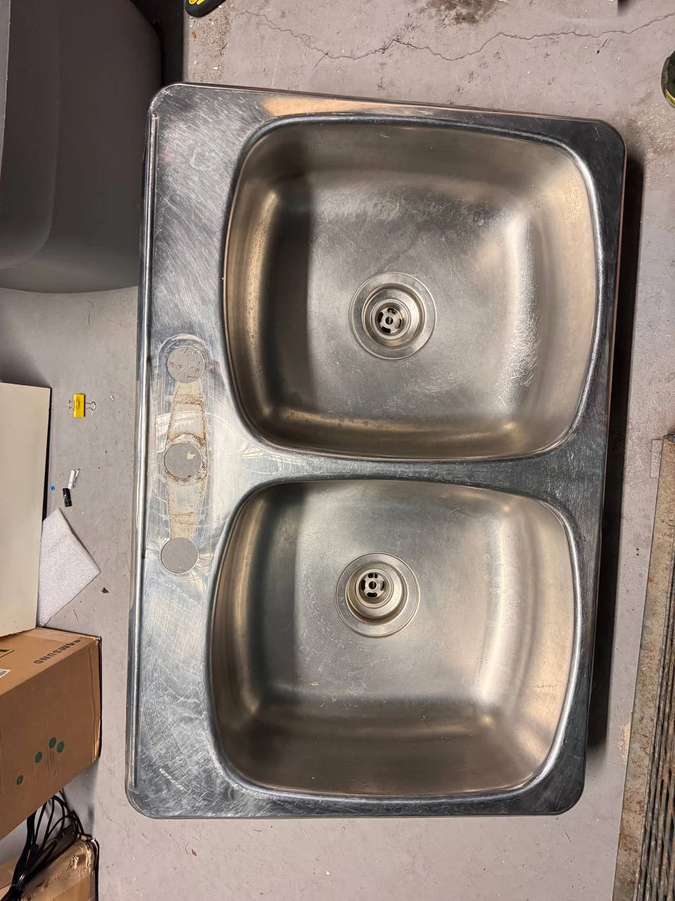 Stainless Steel Double Bowl Kitchen Sink - photo 2