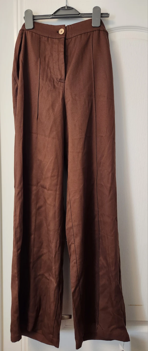 BNWT Saint + Sophia Wide Legged Trousers US4