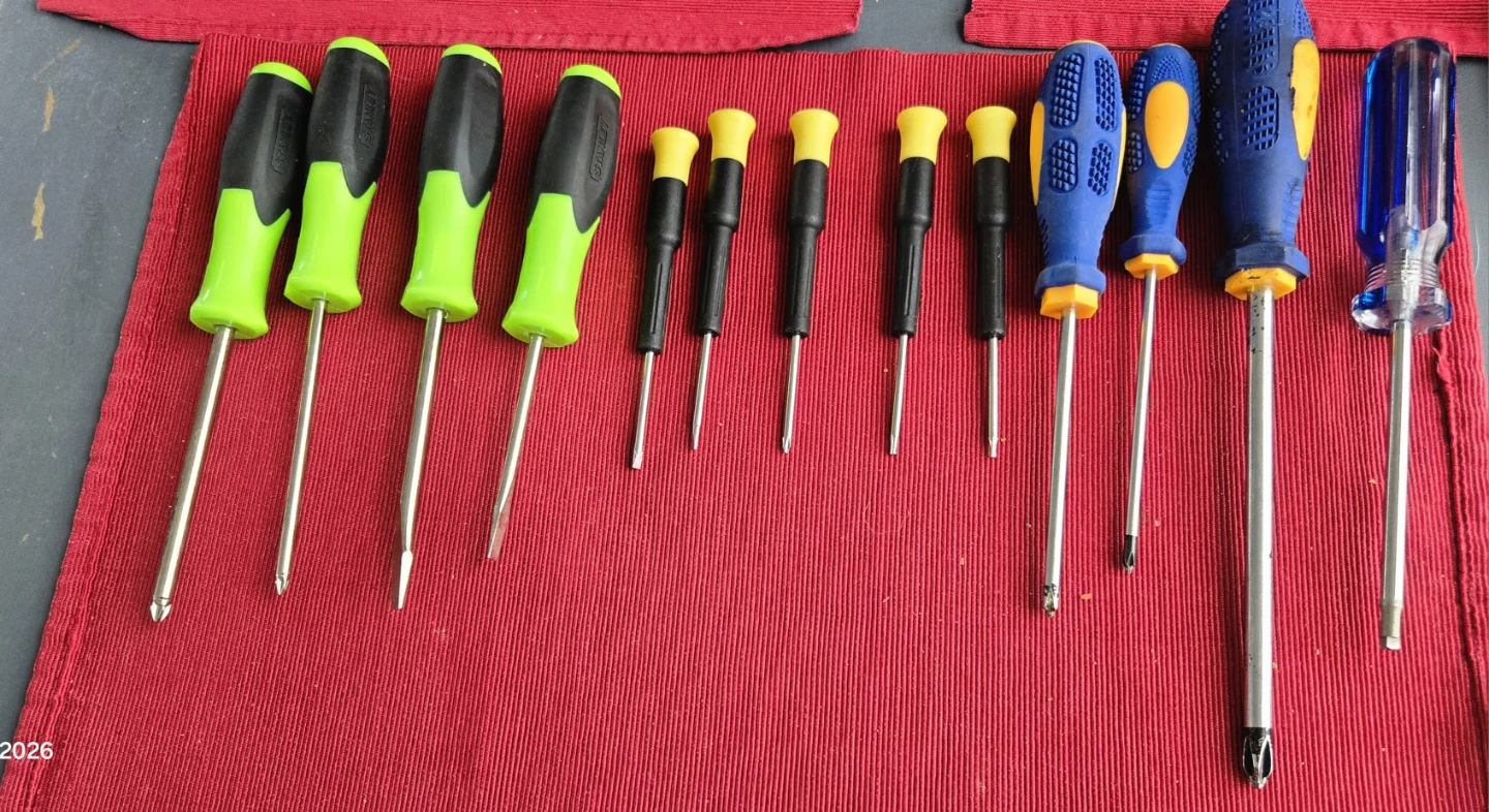 Stanley and Craftsman Screwdriver Set