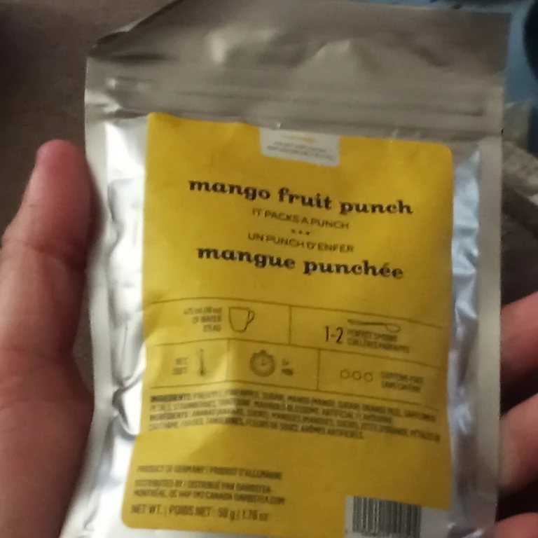 Gourmet Mango Fruit Punch Powder
