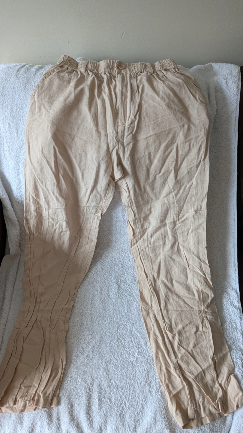 Women Chartou Linen Blend Pants