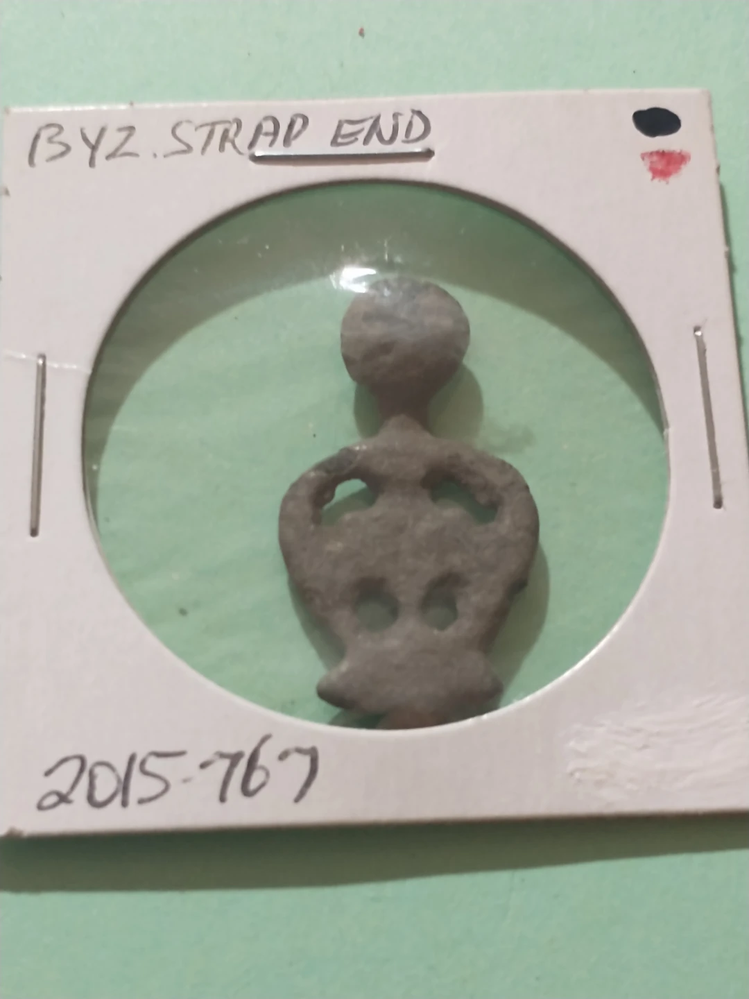Vintage Metal Strap End - photo 2
