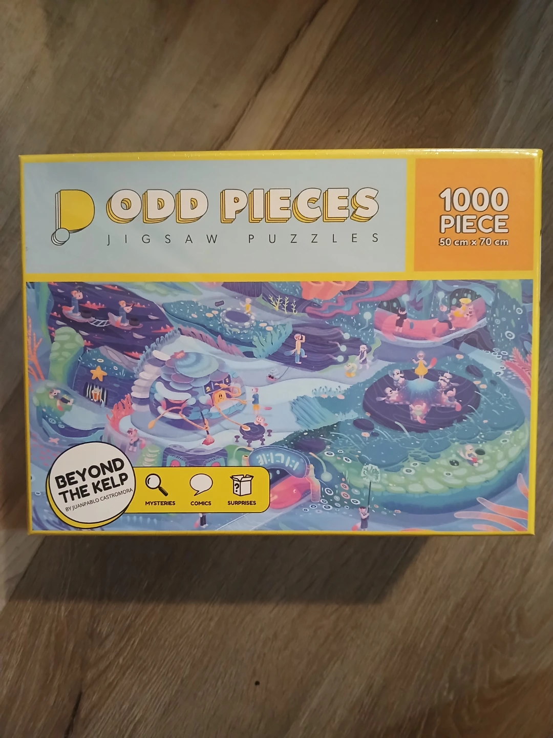 Odd Pieces Jigsaw Puzzle - Beyond the Kelp - 1000 Pieces, sealed