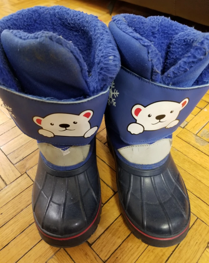 Icecle Blue Winter Boots Size 12